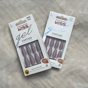 Kiss gel false nails bundle